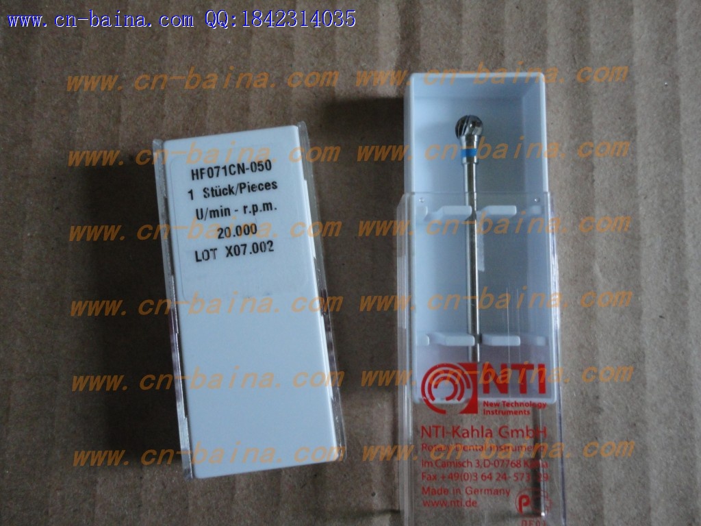 NTI carbide bur item HF071CN-050 plain cut