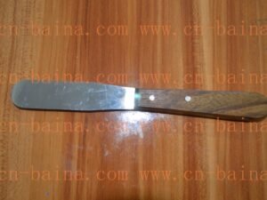 Gypsum mixing tool wood handle stir mixing tool
