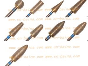 diamond bur full sintered bur  mesh 170
