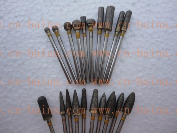 Sintered diamond bur 600 mesh extra fine grit