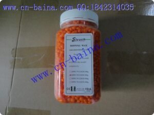 SIVUCH dipping wax round shape 300gram orange
