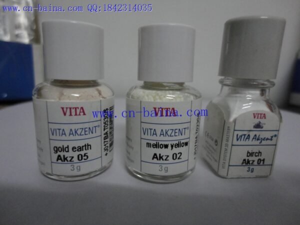 VITA AKZENT stains AKZ 01 02 09 BURNT CLAY